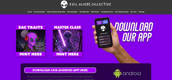 eacweb blockchain developer