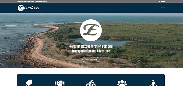 eoutdoors website designer