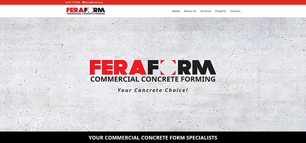 feraform website designer